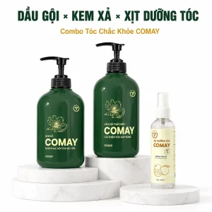 Combo Tóc Chắc Khỏe COMAY: Dầu Gội, Kem Xả, Xịt Dưỡng Tóc