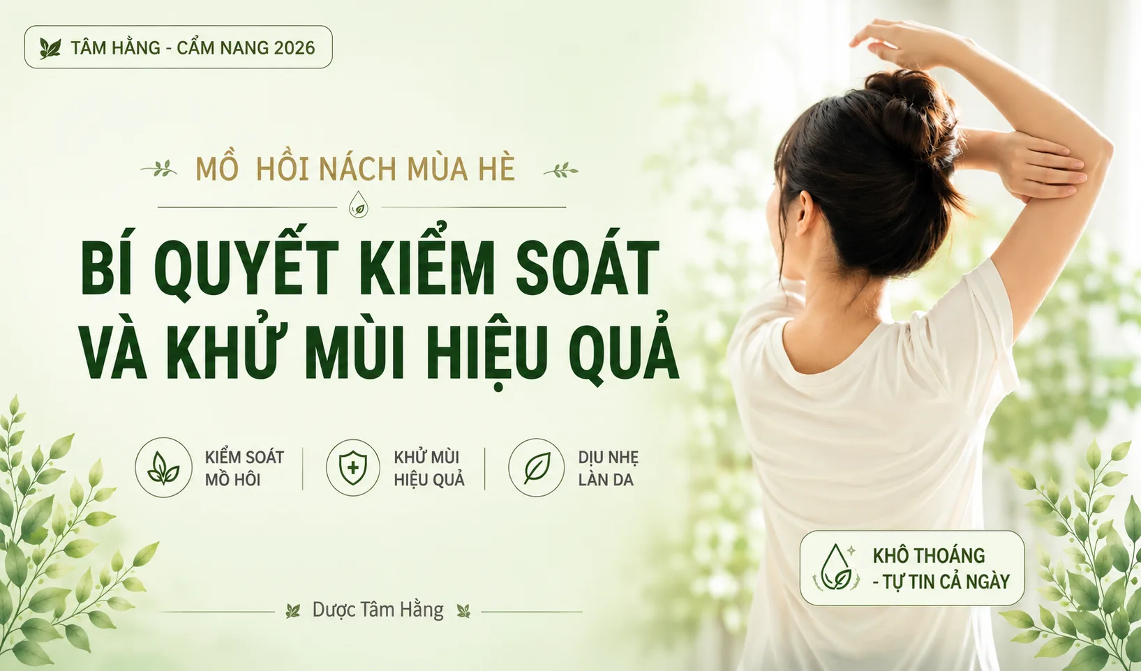 Bí quyết kiểm soát và khử mùi hiệu quả tại nhà