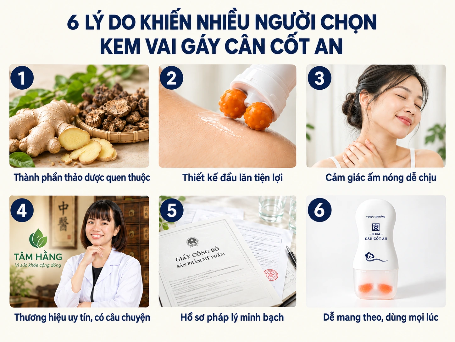 6 lý do khiến nhiều người chọn kem vau gáy cân cốt an để xoa bóp thư giãn tại nhà 