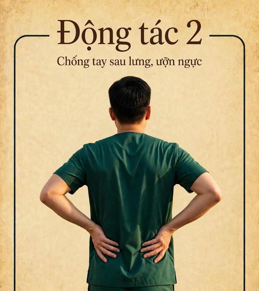 3 động tác tốt cho cổ vai gáy