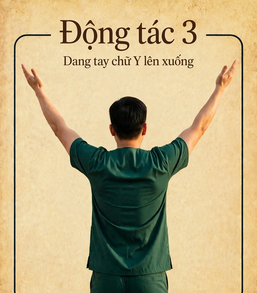 3 động tác tốt cho cổ vai gáy