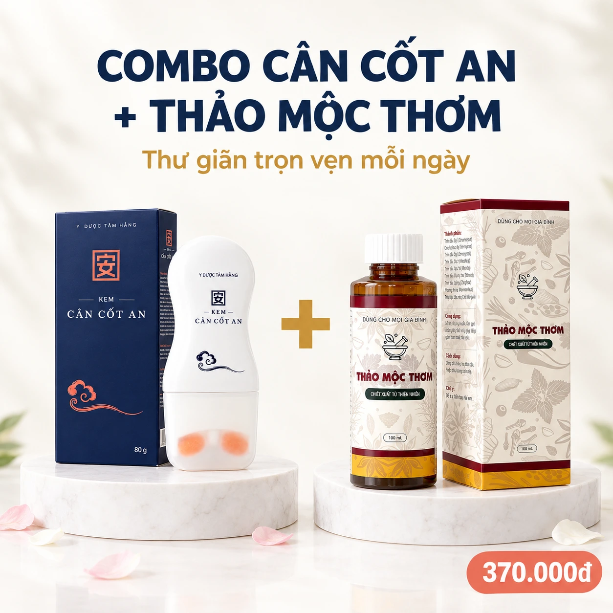 combo cân cốt an + thảo mộc thơm